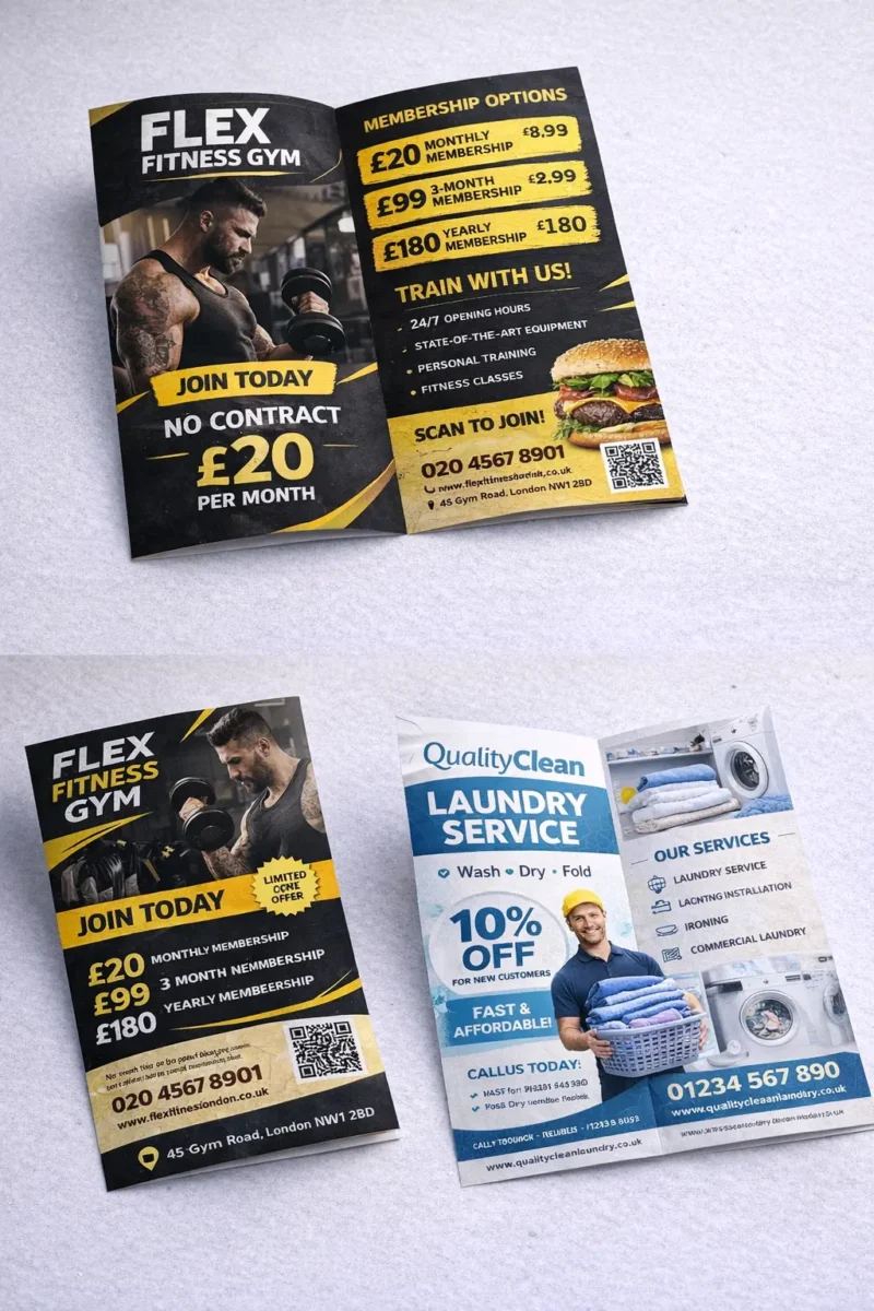 Printing Planet Leaflets